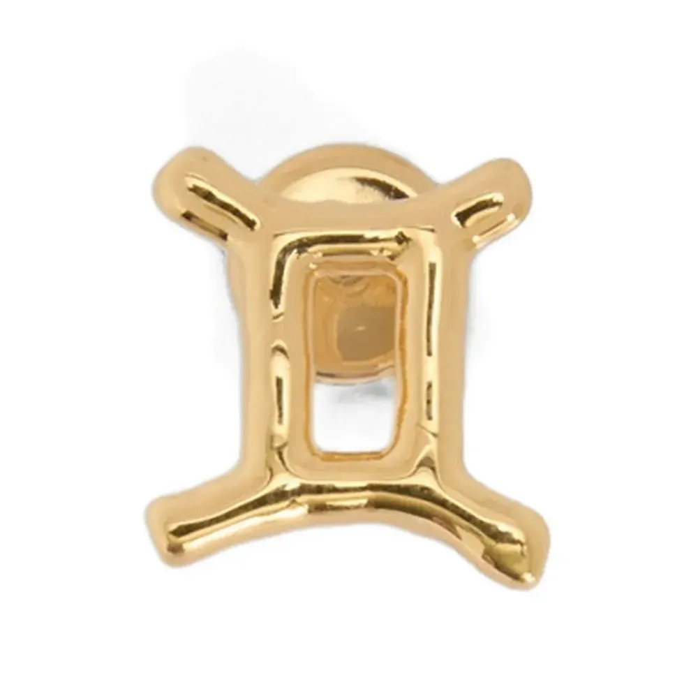 Сережка-подвеска с астрологическим знаком