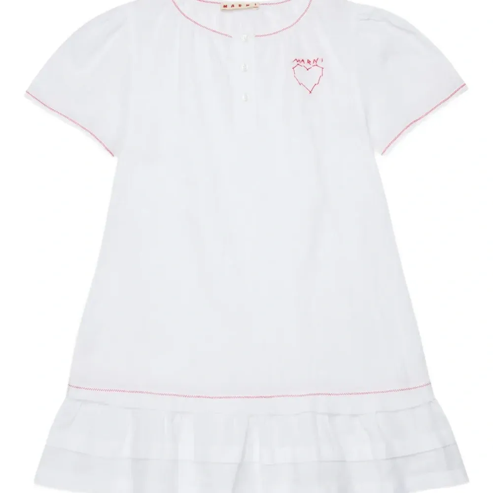 Платье с оборками