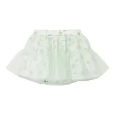 Юбка с оборками и цветочным принтом