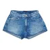Джинсовые шорты Plaffy с бахромой Джинсовые шорты Plaffy с бахромой