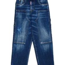 Джинсы со вставками Джинсы со вставками