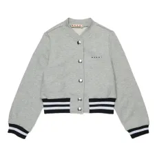 Полосатая куртка на пуговицах