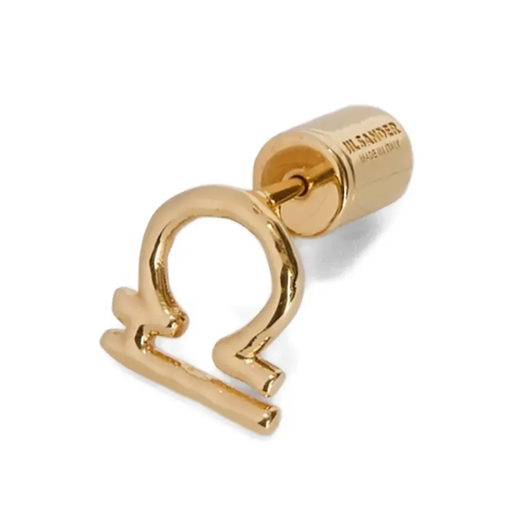 Серьга с гравировкой