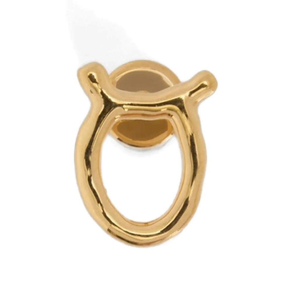 Сережка-подвеска с астрологическим знаком