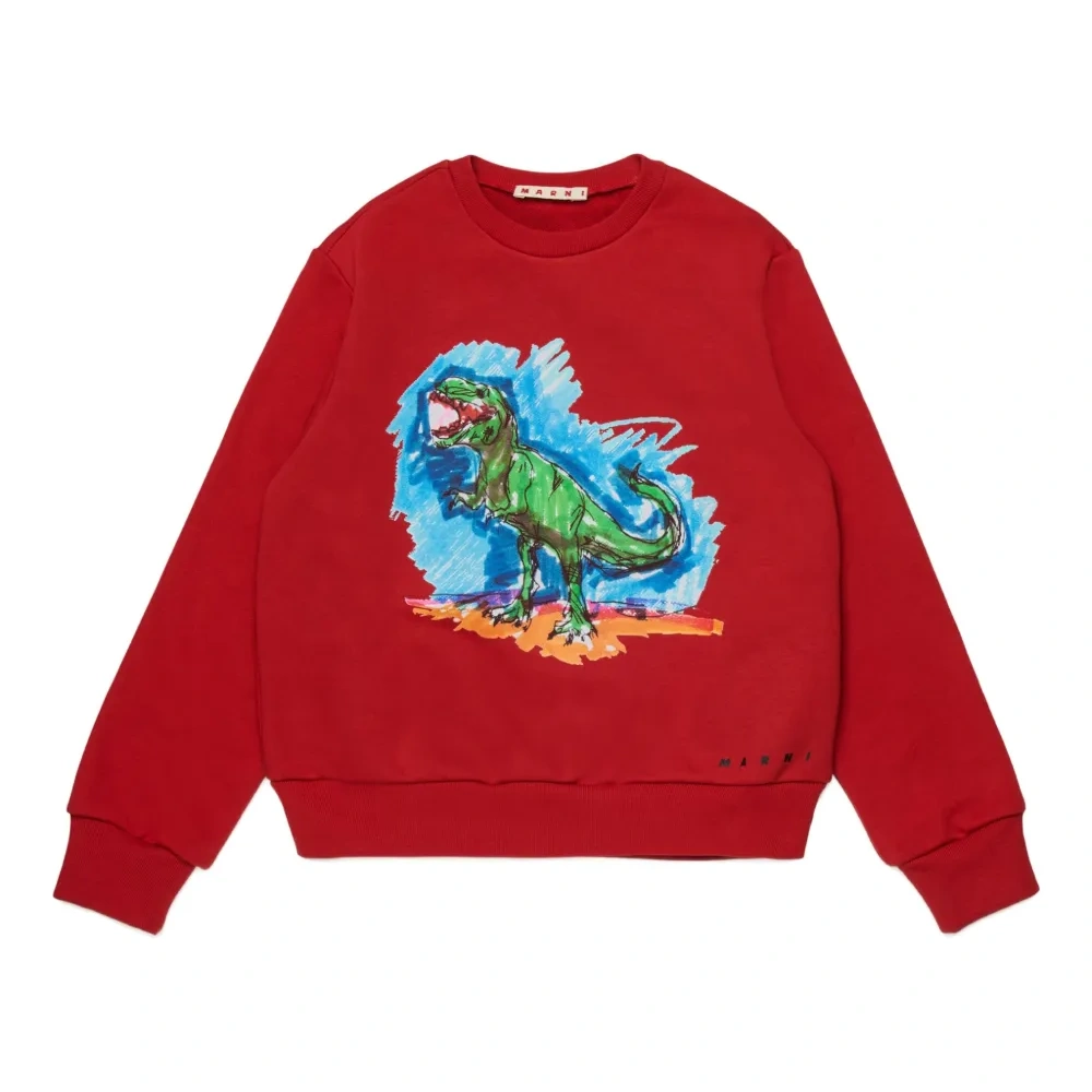 Свитер с графичным принтом