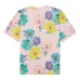 Рубашка с короткими рукавами и цветочным узором Рубашка с короткими рукавами и цветочным узором