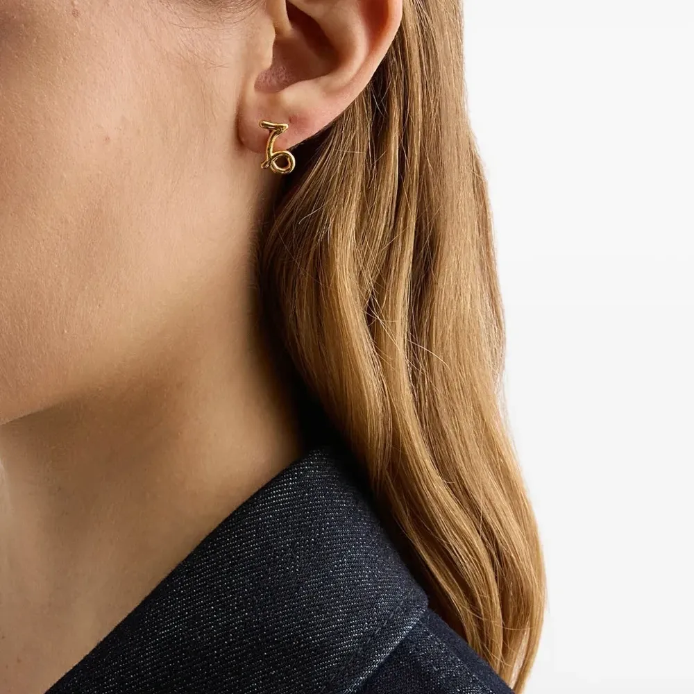 Серьга с подвеской