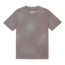 Футболка с эффектом потертости