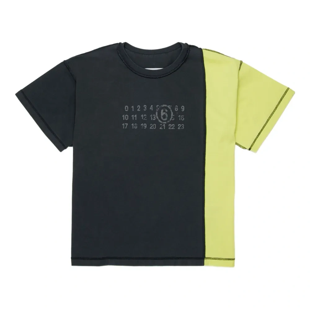 Футболка в стиле колор-блок