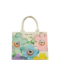 Сумка-тоут с цветочным принтом