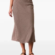 Юбка миди с узором Юбка миди с узором