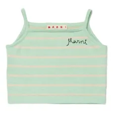 Трикотажный топ в полоску