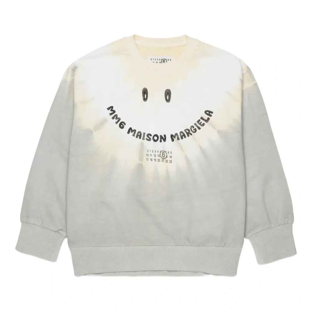 Свитер с принтом тай-дай