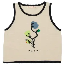 Топ с цветочным принтом