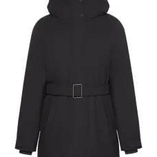 Куртка с капюшоном и поясом Куртка с капюшоном и поясом