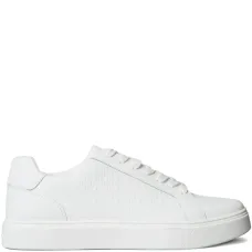 Кроссовки с тисненым логотипом