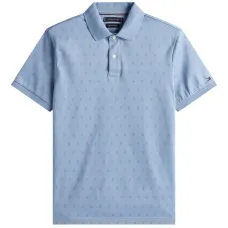 Рубашка поло с короткими рукавами и узором