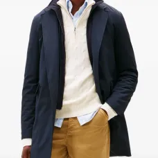 Однобортное пальто