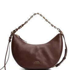 Сумка на плечо с цепочным ремнем