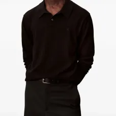 Шерстяная рубашка поло