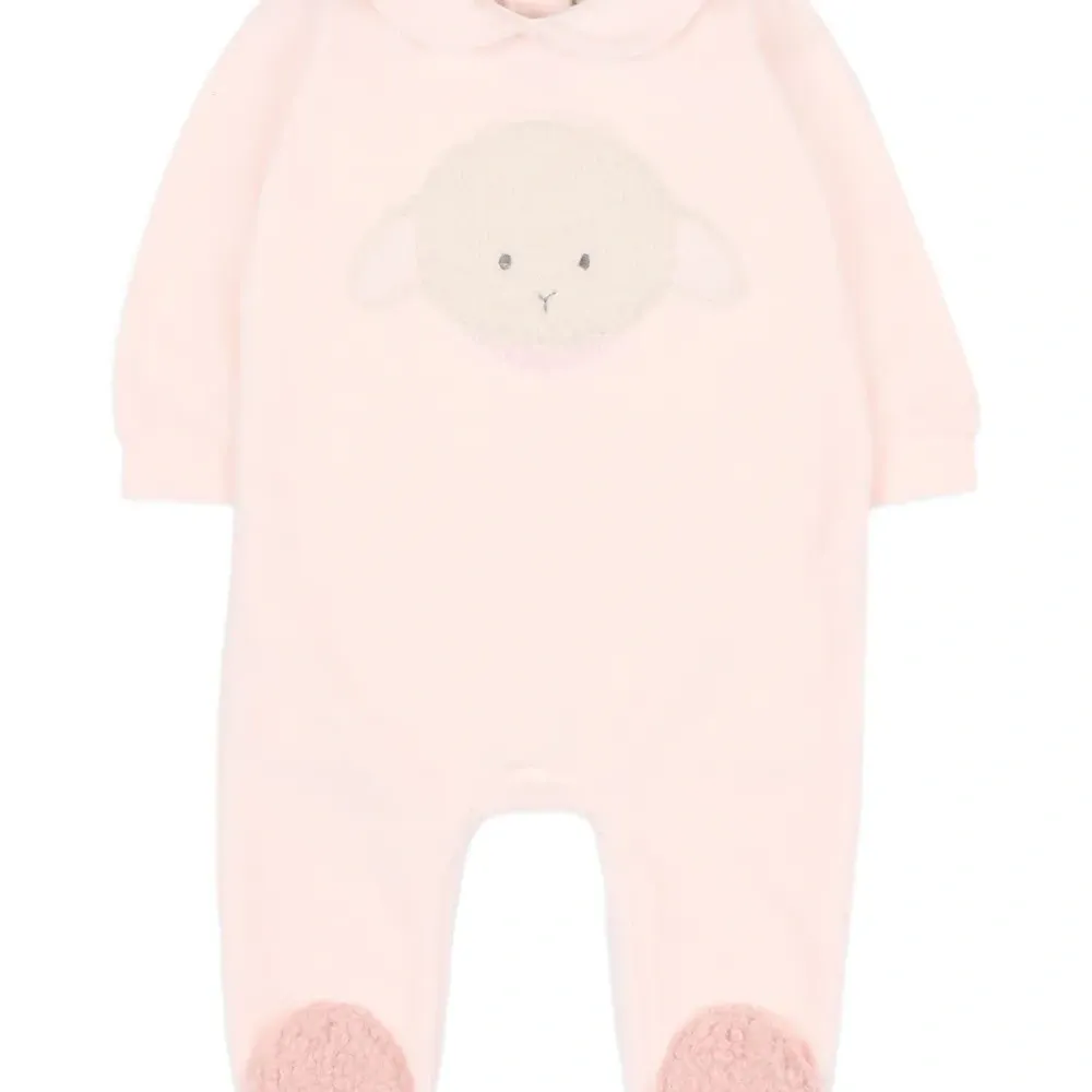 Комбинезон для новорожденного с вышивкой