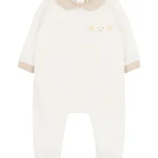 Детский комбинезон с вышивкой в виде овечки