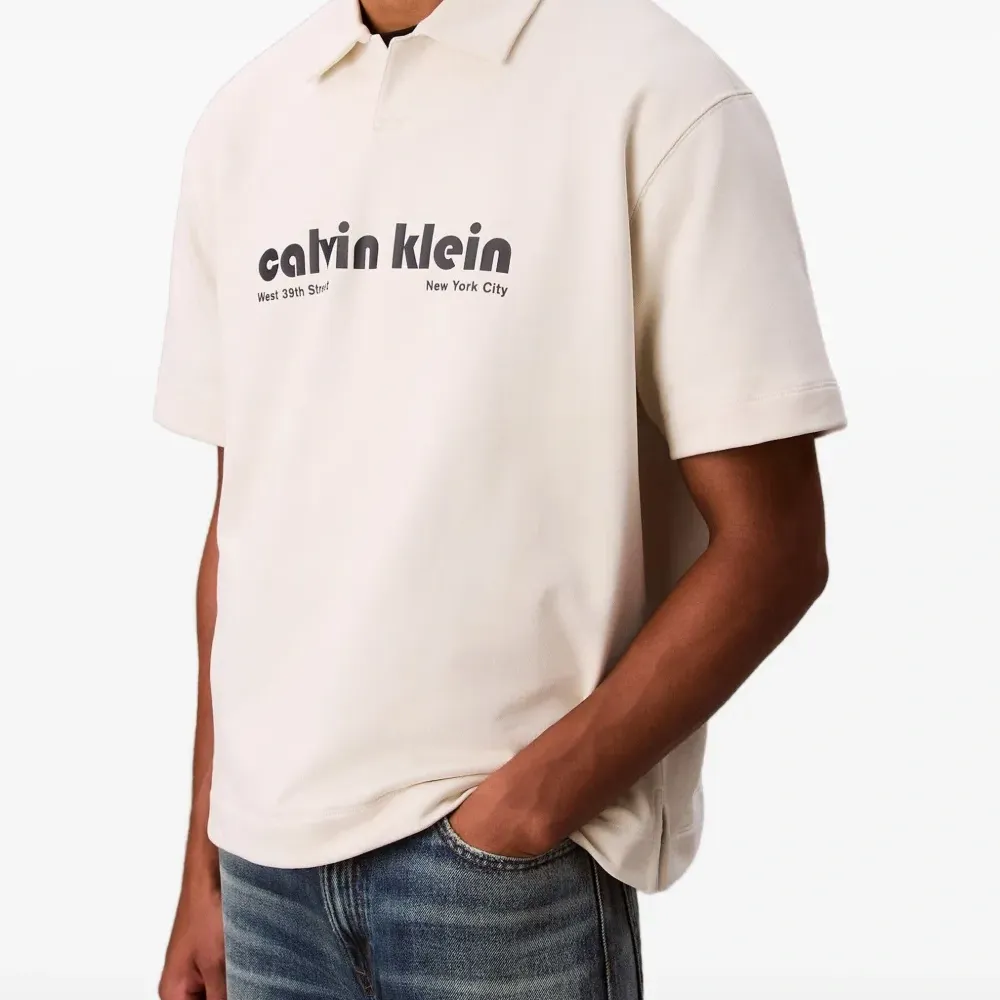 Хлопковая футболка с воротником-поло