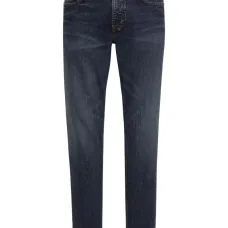 Джинсы с нашивкой-логотипом