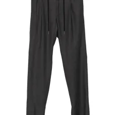 Брюки с кулиской и складками