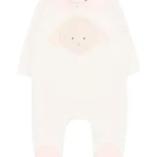 Детский комбинезон с вышивкой овечки