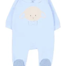 Комбинезон для новорожденного с вышивкой