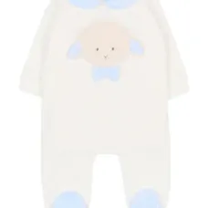Комбинезон для новорождённых с вышивкой "овечка"