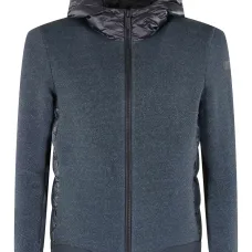 Куртка на молнии с капюшоном