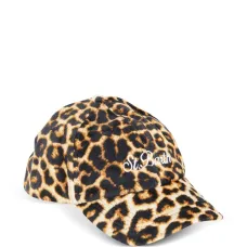Бейсболка с леопардовым принтом