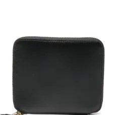 Кожаный кошелек на молнии