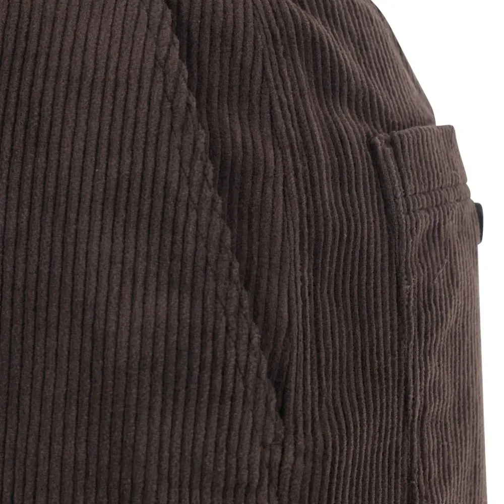 Вельветовые брюки широкого кроя