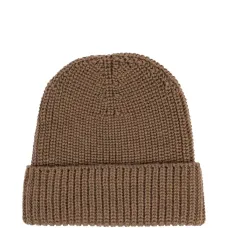 Шапка-бини в рубчик