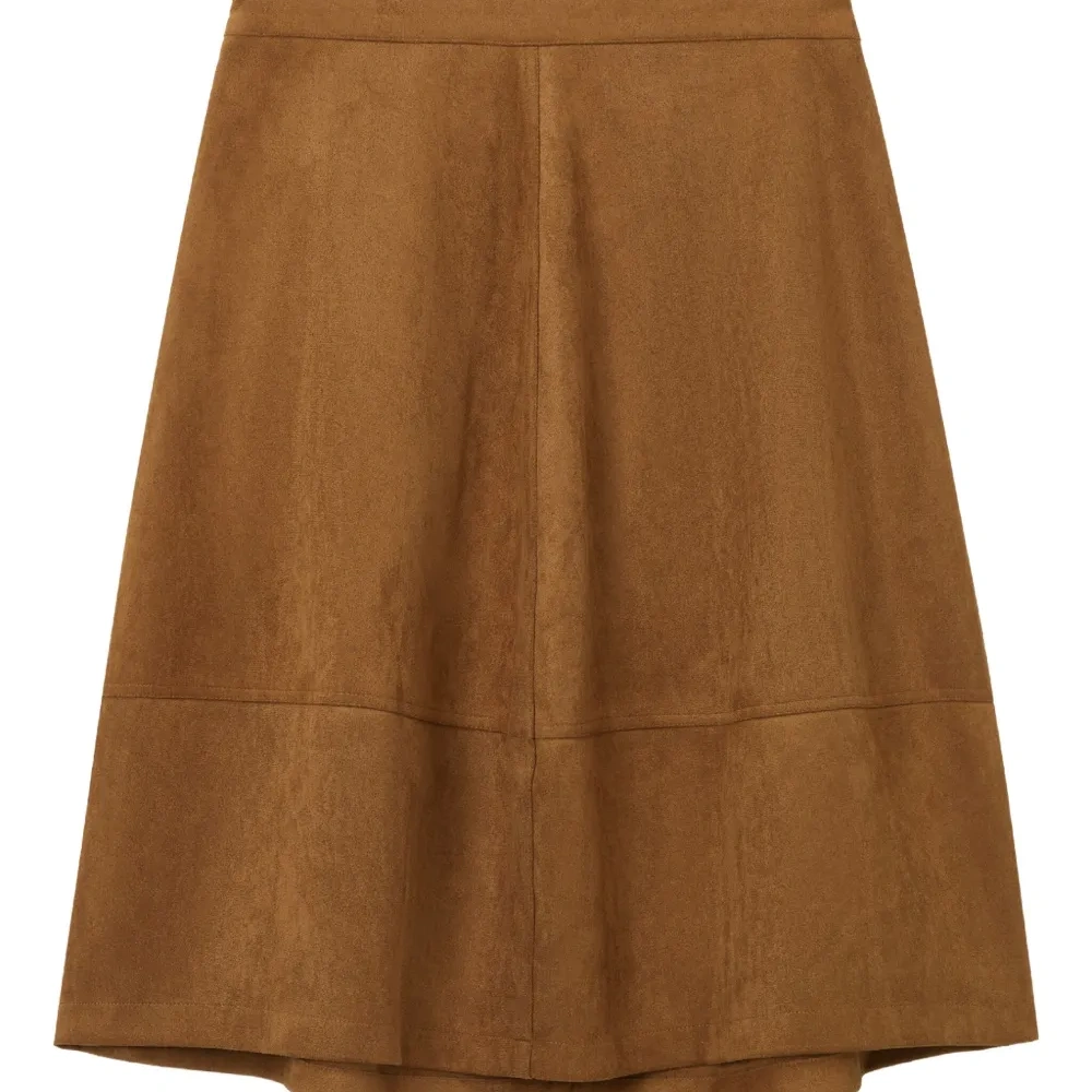 Юбка миди со вставками