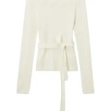 Свитер с поясом Свитер с поясом