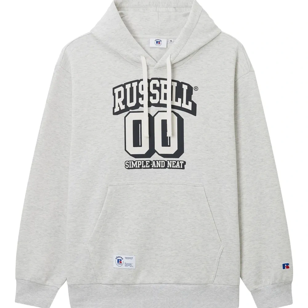 Худи с логотипом из коллаборации с Russell Athletic