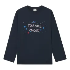 Футболка с длинными рукавами и надписью