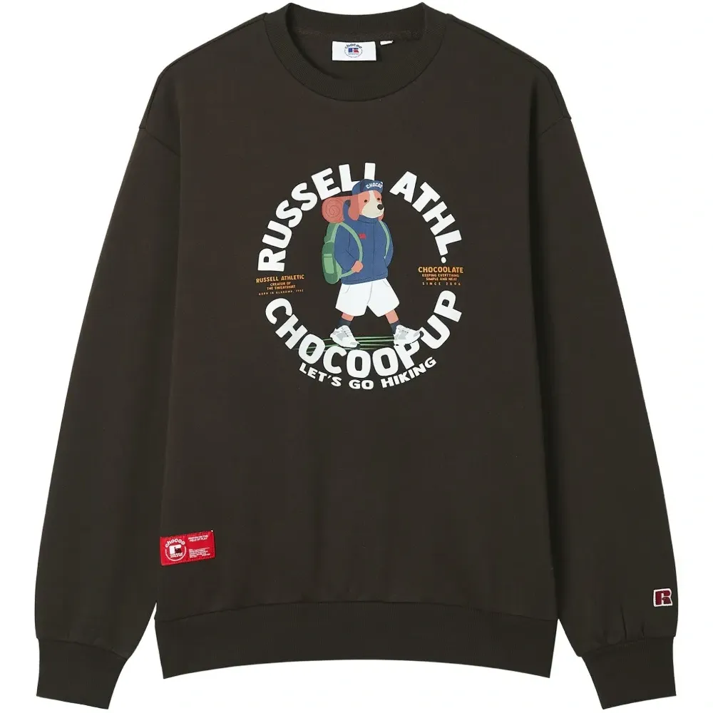 Толстовка из коллаборации с Russell Athletic