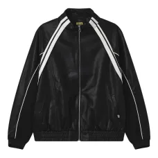 Куртка на молнии с полосками Куртка на молнии с полосками