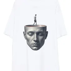 Футболка с графическим принтом "Спокойствие"