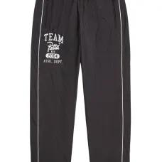 Брюки с вышитым логотипом