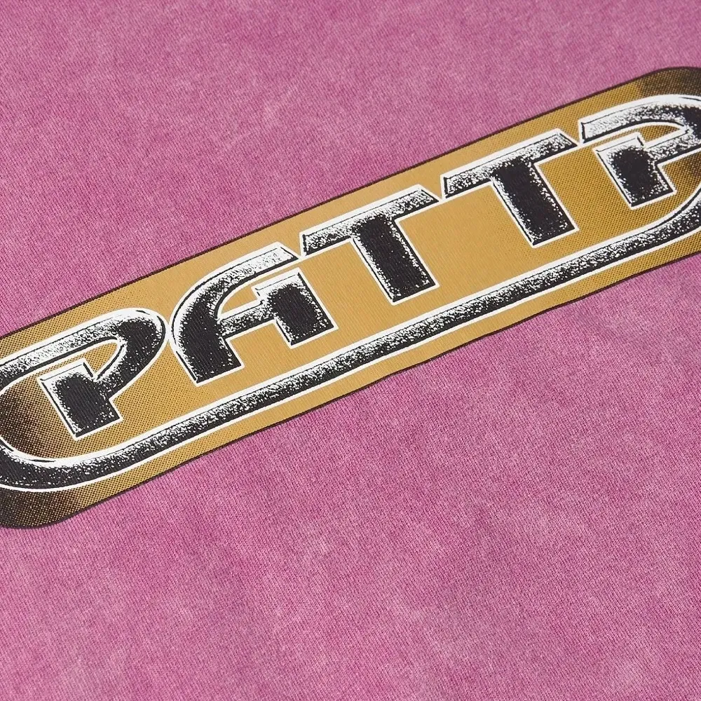 Футболка с принтом логотипа