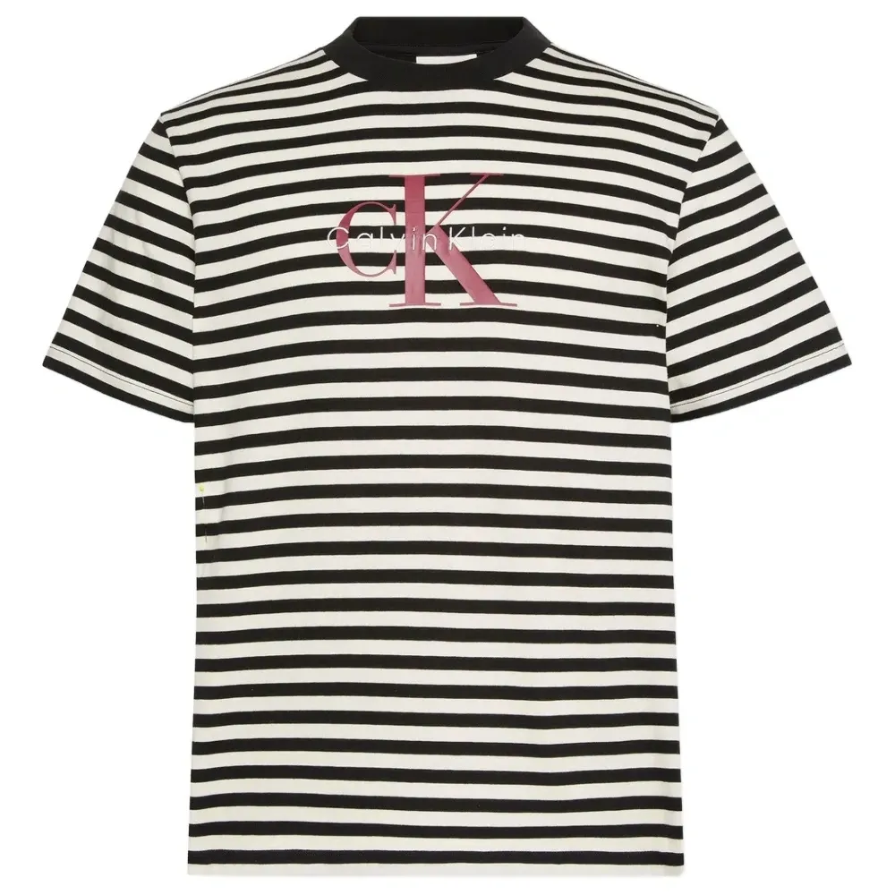 Полосатая футболка с логотипом Полосатая футболка с логотипом