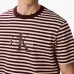 Полосатая футболка с логотипом
