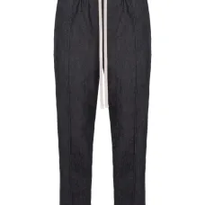 Джинсы с шестью панелями на шнурках