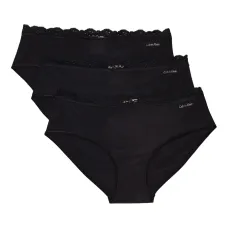Комплект из трех трусов-брифов с кружевом